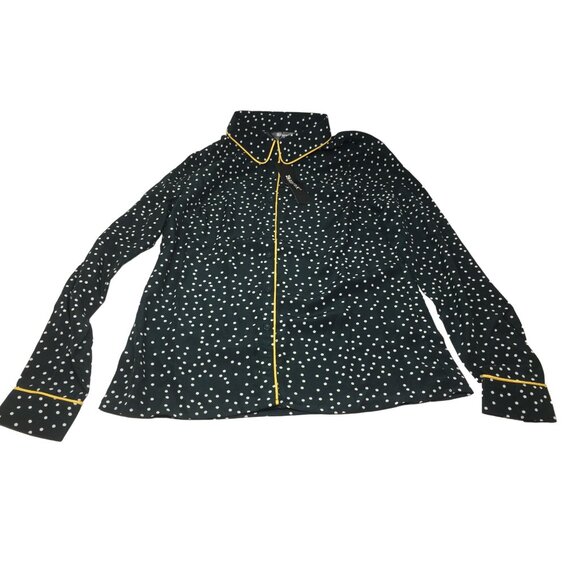 Allegra K Target Button Up Long Sleeve Shirt with Collar Size XS - Picture 1 of 10